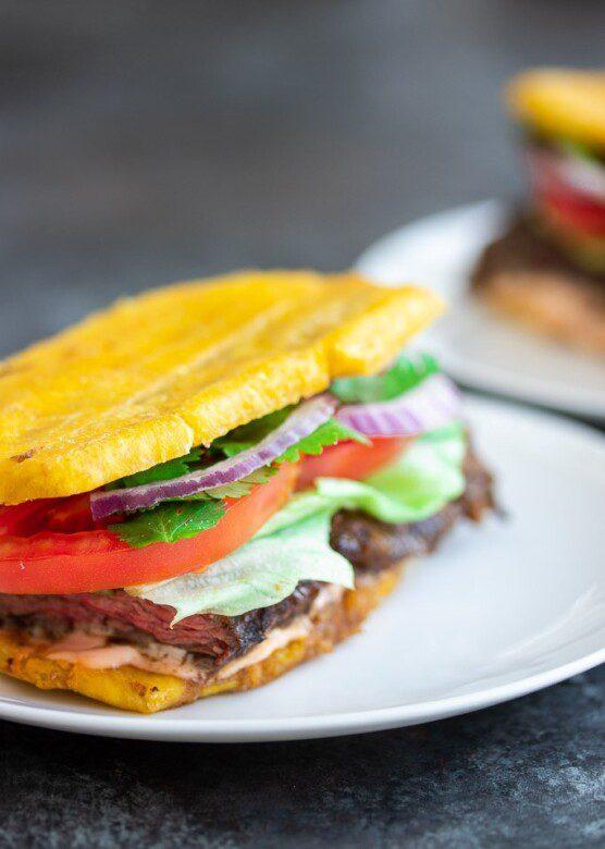 Plantain sandwich