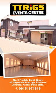 Ttrigs event centre in Delta State