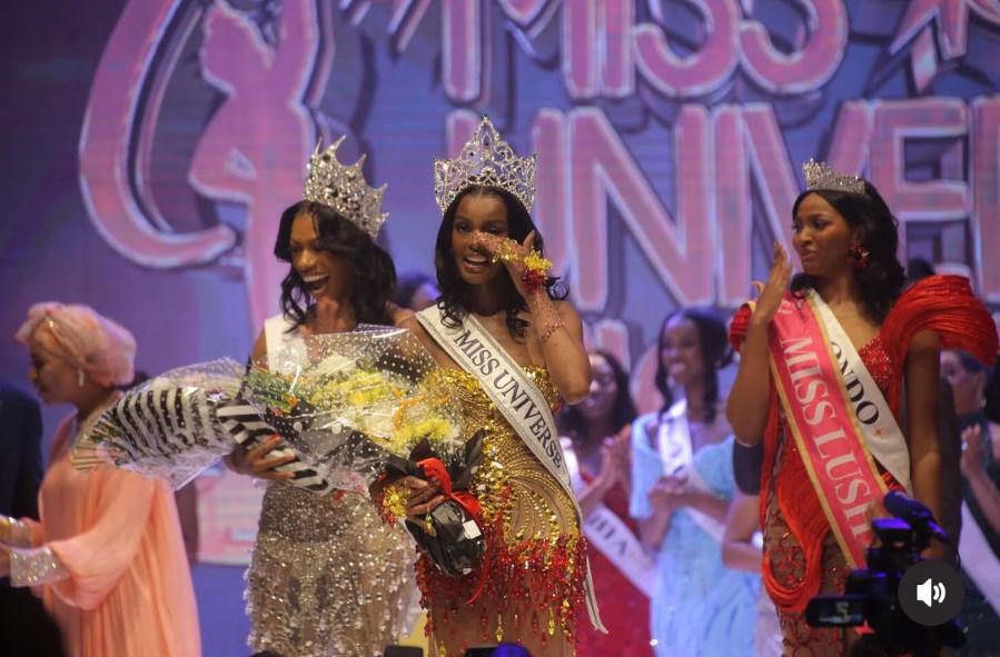 Chidimma fought back tears of emotion as she was crowned Miss Universe Nigeria 2024