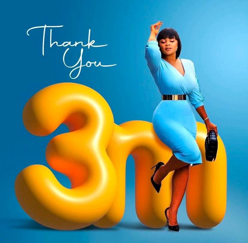 featured image for Bimbo Ademoye Hits Major Milestone with 3 Million Instagram Followers
