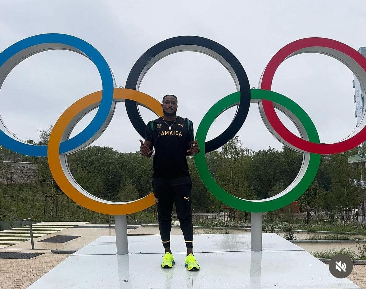 featured image for Kishane Thompson Wins Silver Medal in Men's 100m at Paris 2024