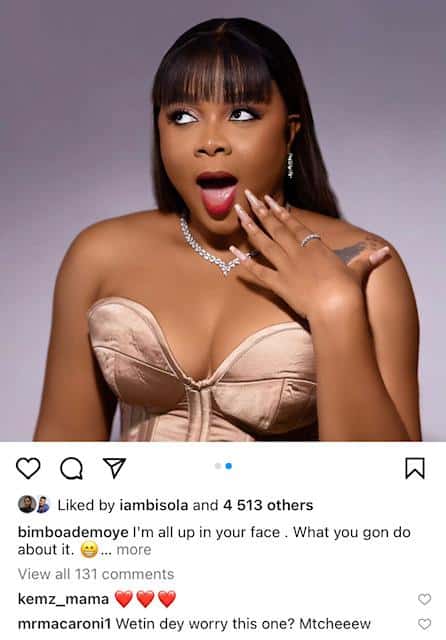 featured image for Banter, Flirts, or Romance? The Bimbo Ademoye and Mr Macaroni Saga