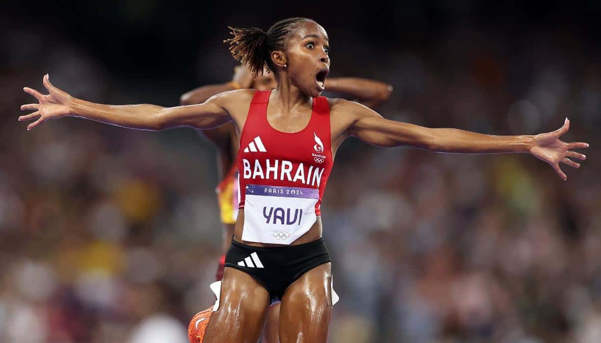 featured image for Winfred Yavi Wins 3rd Ever Olympic Gold for Bahrain in Steeplechase