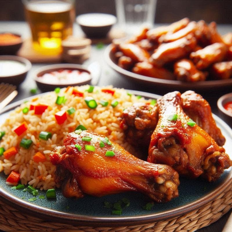 Nigerian friend rice image